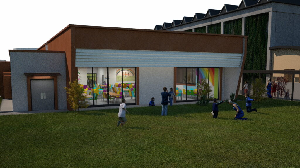 Urgnano's new school cafeteria to vitalize local life